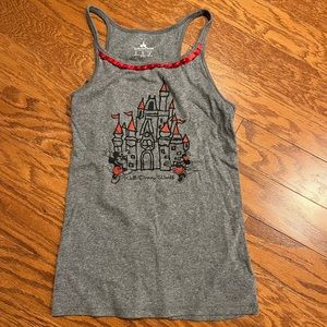 Walt Disney World grey/red size small tank top - only worn 1x